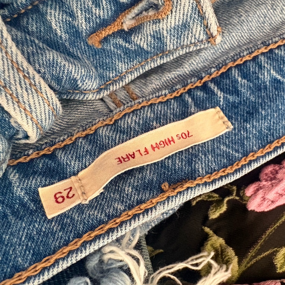 Levi's Light Blue High-Rise Jeans